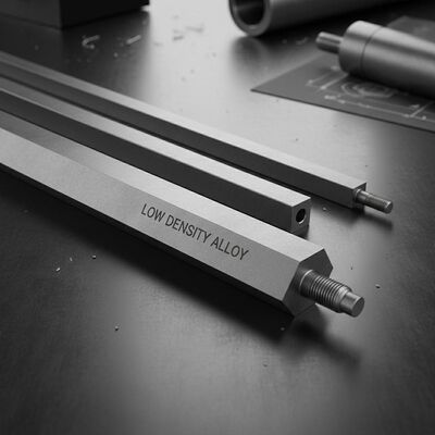 Maßgeschneiderte Magnesiumlegierbarren mit geringer Dichte, ideal für leichte mechanische Teile und Strukturanwendungen