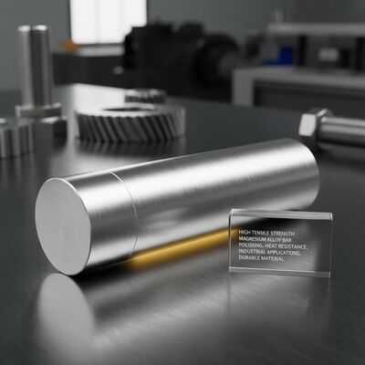 Hohe Zugfestigkeit Magnesiumlegierteil-Stäbe Polieren Wärmebeständigkeit geeignet für industrielle Anwendungen Langlebig und Material